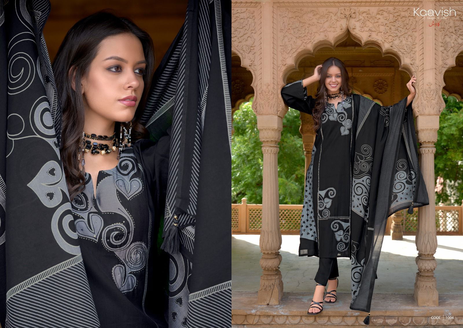 Raag By Kaavish Viscose Muslin Digital Printed Salwar Kameez Wholesalers In Delhi